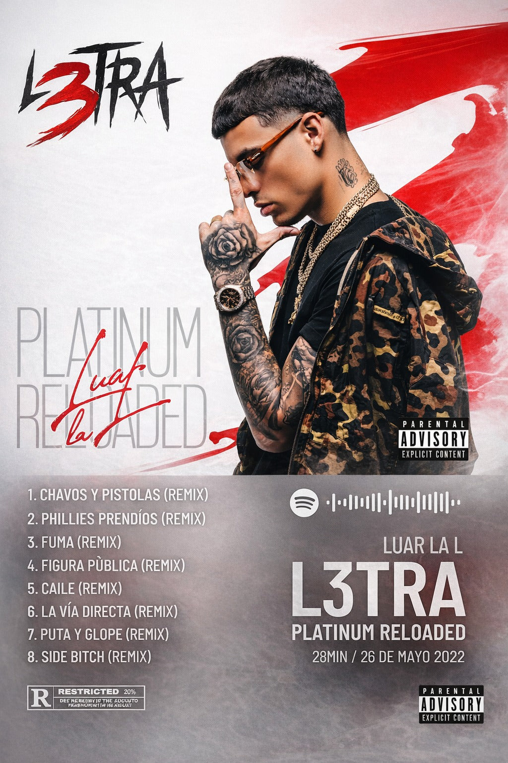 Luar La L- L3ra Platinum Reloaded