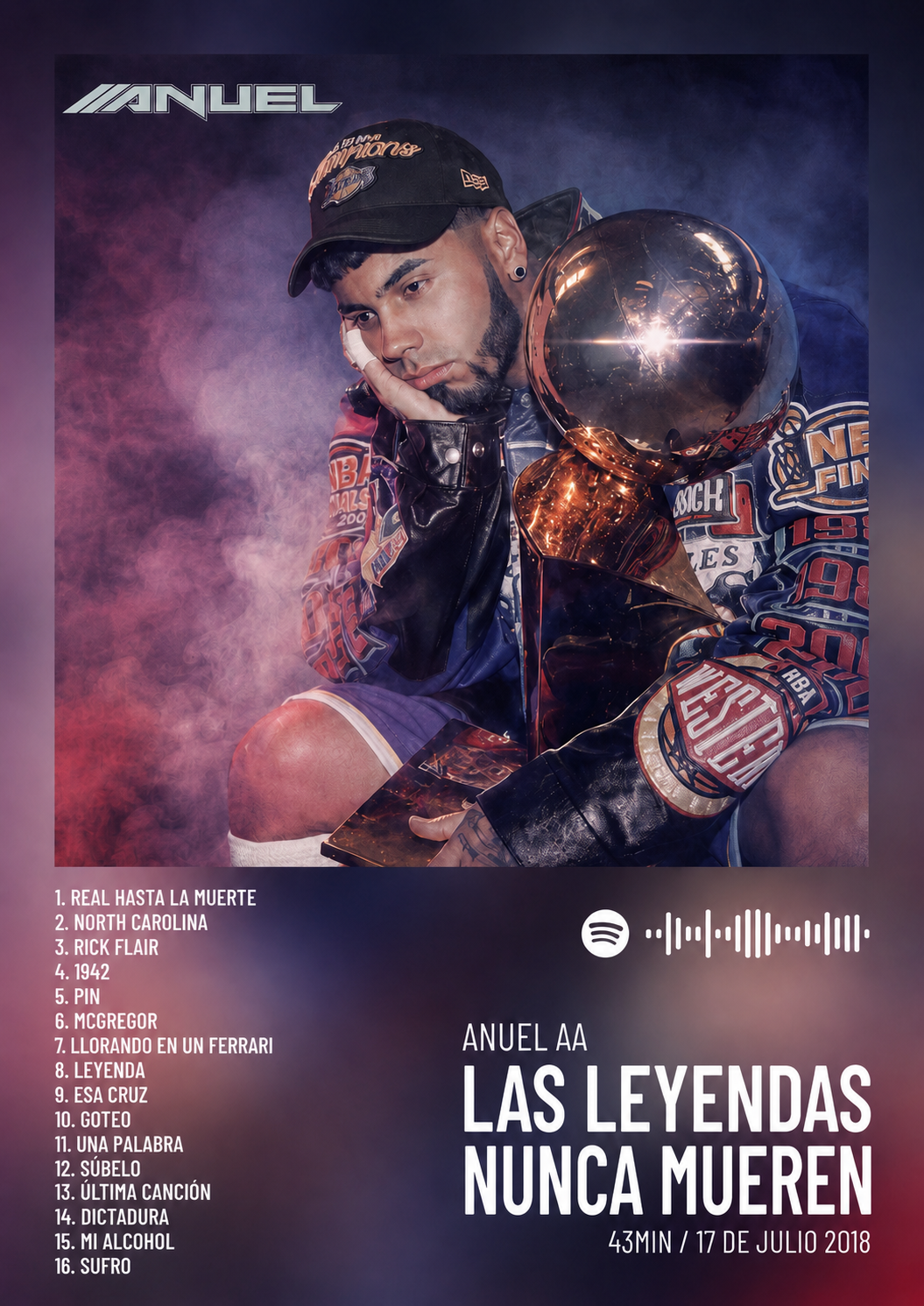 Anuel AA- Las Leyendas Nunca Mueren